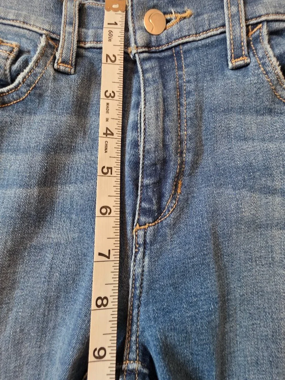 Joe's Jeans Mid-Rise, Unhemmed, Skinny Denim Women's Jeans, Size 26